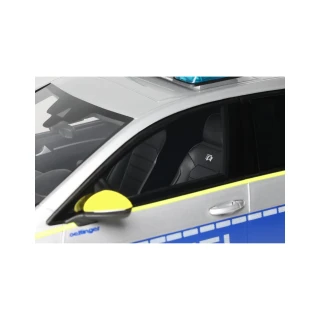 VOLKSWAGEN VW GOLF VII R OETTINGER POLIZEI GREY 2018  OttO mobile Project Cars 1:18 Resinemodell (Türen, Motorhaube... nicht zu öffnen!)